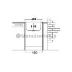 Évier série à encastrer Classic kromevye tunisie menuiseries.tn menuiserie menuisier cuisine dressing couvre chant mdf PVC