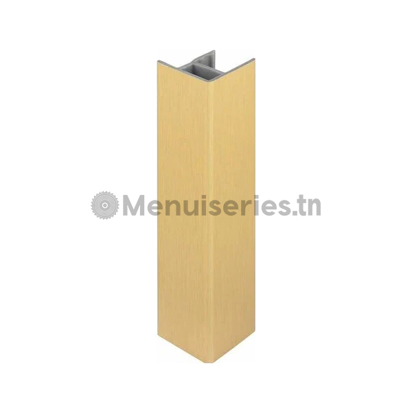 Jonction plinthe hêtre R426A 90 ° tunisie menuiseries.tn menuiserie menuisier cuisine dressing couvre chant mdf PVC