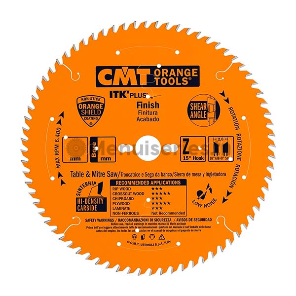 Lames circulaires ITK plus multifonctions tunisie menuiseries.tn menuiserie menuisier cuisine dressing couvre chant mdf PVC