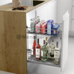 Panier porte-bouteilles FBM tunisie menuiseries.tn menuiserie menuisier cuisine dressing couvre chant mdf PVC