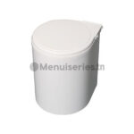 Poubelle de cuisine ronde encastrable tunisie menuiseries.tn menuiserie menuisier cuisine dressing couvre chant mdf PVC