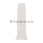 Cheville crantée transparent F55 tunisie menuiseries.tn menuiserie menuisier cuisine dressing couvre chant mdf PVC