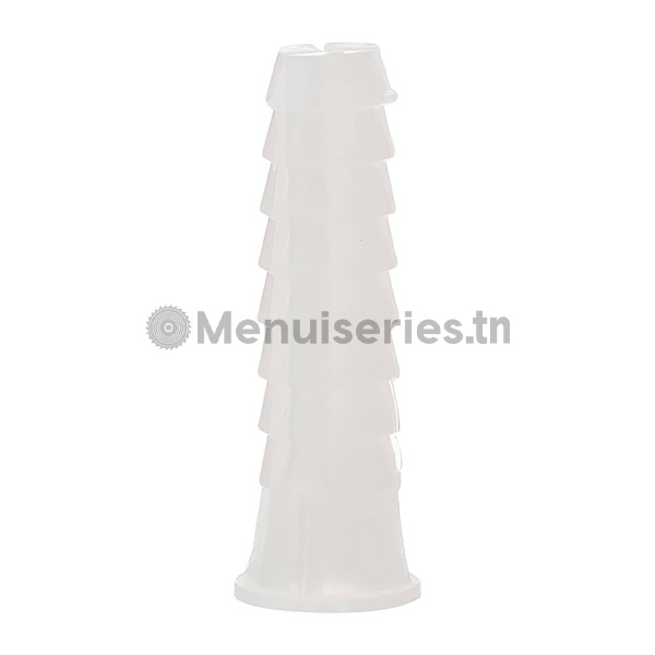 Cheville crantée transparent F55 tunisie menuiseries.tn menuiserie menuisier cuisine dressing couvre chant mdf PVC