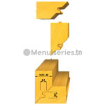 Fraise pour réaliser des joints d'angle K428-T tunisie menuiseries.tn menuiserie menuisier cuisine dressing couvre chant mdf PVC