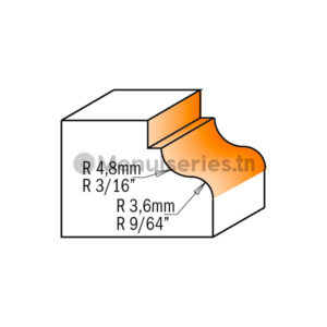 Fraises pour moulures 746 tunisie menuiseries.tn menuiserie menuisier cuisine dressing couvre chant mdf PVC