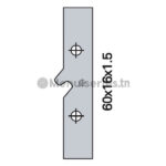 Lame de rechange [EA] pour K428-T