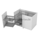 Unité de garde-manger pull-out 597 tunisie menuiseries.tn menuiserie menuisier cuisine dressing couvre chant mdf PVC