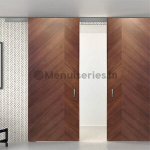 Châssis pour portes opposées et coulissantes tunisie menuiseries.tn menuiserie menuisier cuisine dressing couvre chant mdf PVC