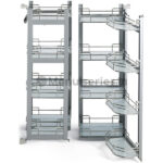 Kit deux colonnes 1700 & 10 paniers tunisie menuiseries.tn menuiserie menuisier cuisine dressing couvre chant mdf PVC