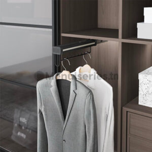 Porte chemise aluminium 60CM tunisie